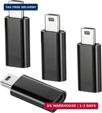 4 Pcs USB-C to Mini USB Adapter Type C Female to Mini USB 2.0 Male Convert Conne picture