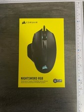 CORSAIR NIGHTSWORD RGB Performance Tunable FPS/MOBA Gaming Mouse, Black - Sealed picture