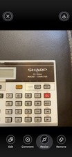Sharp PC-1500A Pocket Computer Vintage MPN PC-1500A picture