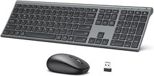 DK03 Bluetooth Keyboard and , Rechargeable Dual-Mode (Bluetooth 4.2 + 2.4G) W... picture