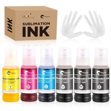 Hiipoo 600ML Sublimation Ink for ET-8500 ET-8550 Wide-Format Supertank Printe... picture