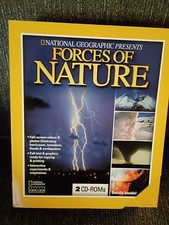 National Geographic Forces of Nature PC CD Storms Volcanoes picture