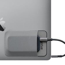 Portable Hard Drive Sleeve for Laptop - SSD Carrying Case, Stick-On Travel Pouch picture