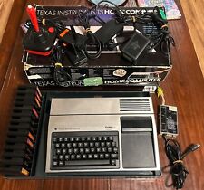 Texas Instruments Ti-99/4A Computer System W/Box Cords Controllers & 15 Games picture