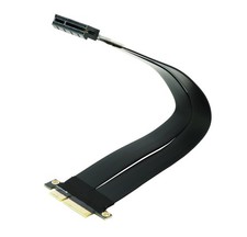 Sintech PCIe X4 4.0 Riser Cable,PCI-Express 4X Male to Female Extension Cable PC picture