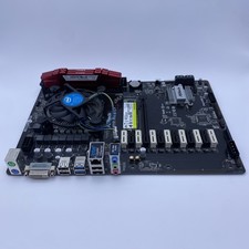 ASRock H110 Pro BTC+ ATX Motherboard LGA1151 H110 Chipset Intel i3-7100 8GB DDR4 picture