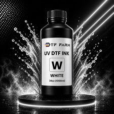 UV DTF Ink Varnish 34oz (1000ml) Premium UV Ink for UV Printer Epson i3200 XP600 picture