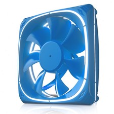 120mm Blue PC Case Fan Quiet Cooling 4-Pin Gaming Desktop Computer Cooling Fan picture