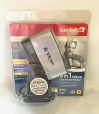 Sandisk ImageMate 8 in 1 USB 2.0 Card Reader/Writer SDDR-88-A15 New Sealed picture