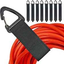 ZTSXLLIM Extension Cord Organizer Garage Organization with Carabiner 8 Pack picture