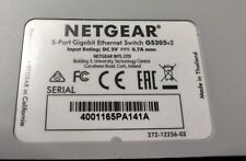 NETGEAR (GS205100PAS) 5 Port Gigabit Ethernet Switch picture