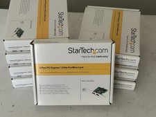 StarTech (Lot of 8) 2 Port PCI Express 1394a FireWire Card PEX1394A2 Low Profile picture