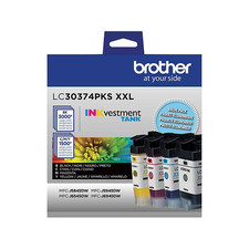 Brother LC30374PKS XXL High Yield Ink Cartridge Pack Genuine OEM picture