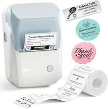 NIIMBOT B1 2Inch Bluetooth Label Printer Light Blue picture