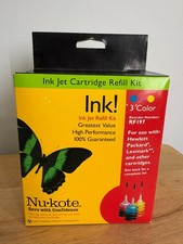 Nu-kote Ink Jet Cartridge Refill Kit RF97 3 Color New Sealed picture