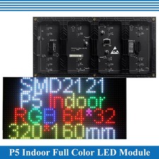 P5 LED Screen Panel Module Indoor 320*160mm 64*32 Pixels 1/16 Scan picture