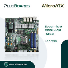 Supermicro X10SLH-N6-ST031 MicroATX LGA 1150 Intel C226 6x 10GB RJ-45 Server picture