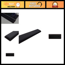 Cooling Gel Memory Foam Wrist Rests - Anti-Slip Keyboard & Mouse Accessories, Bl picture