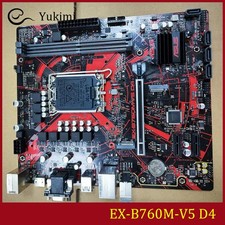FOR ASUS EX-B760M-V5 D4 DDR4*2 LGA1700 64GB HDMI VGA mATX Ｍotherboard Test OK picture