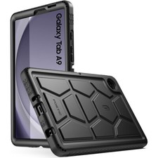 For Samsung Galaxy Tab A9 Case Kids Friendly Shockproof Silicone Cover Black picture
