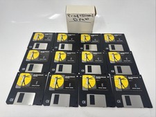 Professional Draw - Gold Disk - PC DOS 3.5 Disk Floppy Discs Set - Classic picture