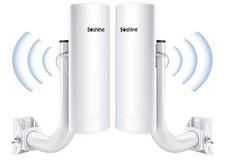 Soshine Wireless Bridge with Mounts 5.8G 300Mbps/Point to Point Wireless Bridge picture