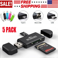 Card Reader USB 3.0 Type C Micro SD TF OTG Smart Memory Adapter Laptop Computer picture