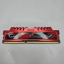 G.Skill Ripjaws X 4GB DDR3 1600 PC3-12800 Desktop RAM Red F3-12800CL9D-8GBXL picture