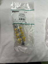 PANDUIT FAP6WST MULTIMODE 6 SIMPLEX ST ADAPTERS FIBER ADAPTER PANEL PAN-NET MM picture