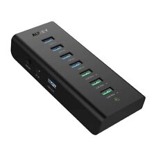 AUKEY USB Hub with 3 Charging Ports and 4 USB 3.0 Data Ports picture