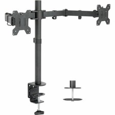 VIVO STAND-V002 Dual Monitor Arm - Black - New in Box- 13