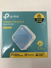 New TP-Link TL-WR802N Ver:4.0 300Mbps Wireless Mini Travel Router picture