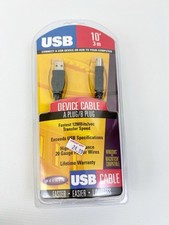 Belkin USB Cable 10' 3m A plug/B plug Windows & MAC NEW sealed F3U133-10 picture