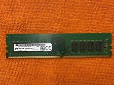 MICRON 16GB DDR4 2400MHz PC4-2400T-UB1-11 DESKTOP RAM MTA16ATF2G64AZ-2G3E1 picture