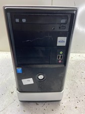 Vintage Retro Black ATX Computer PC Sleeper Case picture