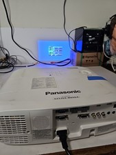 Panasonic PT-VZ575N WUXGA LCD Projector Hours 2159 Lamp Hours W/ Remote picture