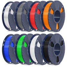 250g PLA Filament 1.75mm Bundle,3D Printer Filament Bundle Multicolor, Neatly... picture