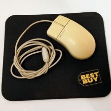 Vintage Microsoft Mouse 2.0A Model 58269 & Best Buy Mouse Pad Classic Gaming  picture