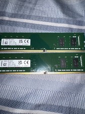 Kingston 16GB (8GBx2) DDR4 3200MHz Desktop UDIMM Memory RAM 288-Pin picture