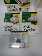 Vintage Design Center 3D Windows 95 Softkey Key 3-D CD-ROM Complete SEALED CD picture