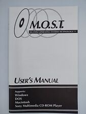 Vintage MOST Users Manual Multiple Operating Systems Technology KGB CIA Factbook picture