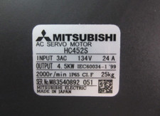 1PC NEW MITSUBISHI AC SERVO MOTOR HC452S Via DHL or FedEX picture