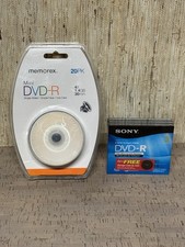 Memorex MINI DVD-R 1.4 GB 30 Min Single Sided 20 Pack -New picture