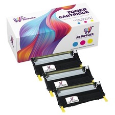3PK CLT-Y409SYellow Toner Cartridge Samsung CLP-310N-315W CLX-3170-3175FN-3175FW picture