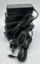 LOT OF 5 USB C Type C 65W Adapter Charger For Laptop CHROMEBOOKS/ASUS/HP/DELL picture