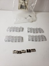 Steren 301-176 Modular 8x8 Round/Solid 2-Prong RJ45 Cat5e Plug UL (20ct Bag) picture