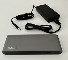 StarTech.com Thunderbolt 3 Dock, Dual Monitor 4K 60Hz TB3 Laptop Docking Station picture