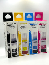 4PK T522 522 Ink Bottle Refill for Epson EcoTank ET-2710 ET-2720 ET-4700 ET-4800 picture