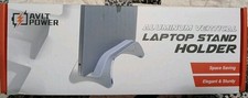 AVLT Power Aluminum Vertical Laptop Stand Holder Space Saving Adjustable Sizes picture