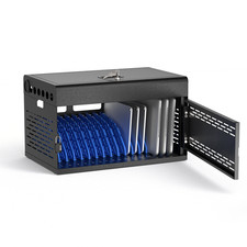 16-Device Laptop Lock Box Chromebook Tablet Locking Charging Station for iPads picture